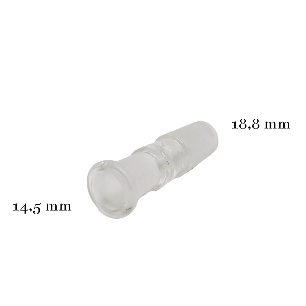 High Labs – Water pipe adapter 18 mm male for 14 mm female cut