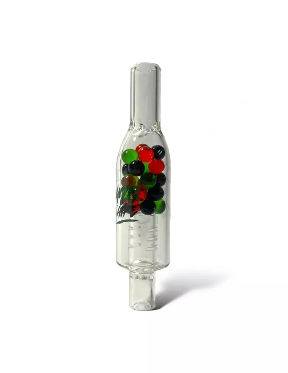 Hippie Glass Mouthpiece Jet With-Balls Fenix Mini