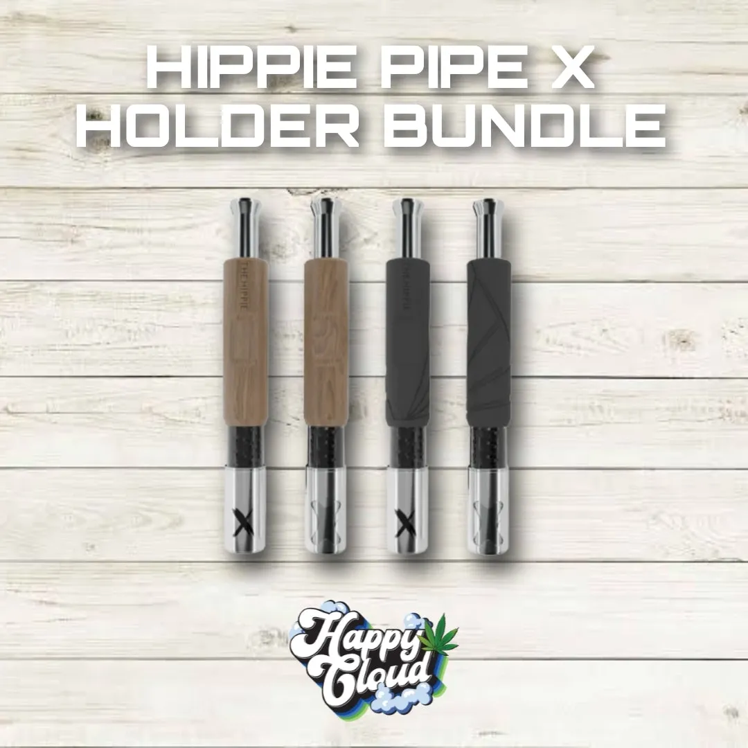 Hippie Pipe X Holder Bundle
