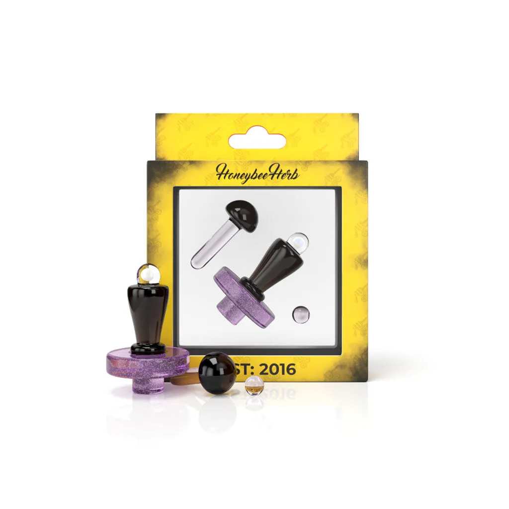 Honeybee Herb Opal Terp Slurper Conjunto
