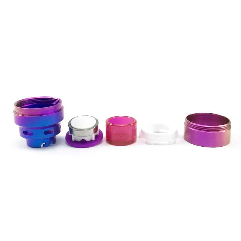 ICA Indiglow Rainbow Chamber with Ruby Insert and Extra Hot Heater for Peak Pro