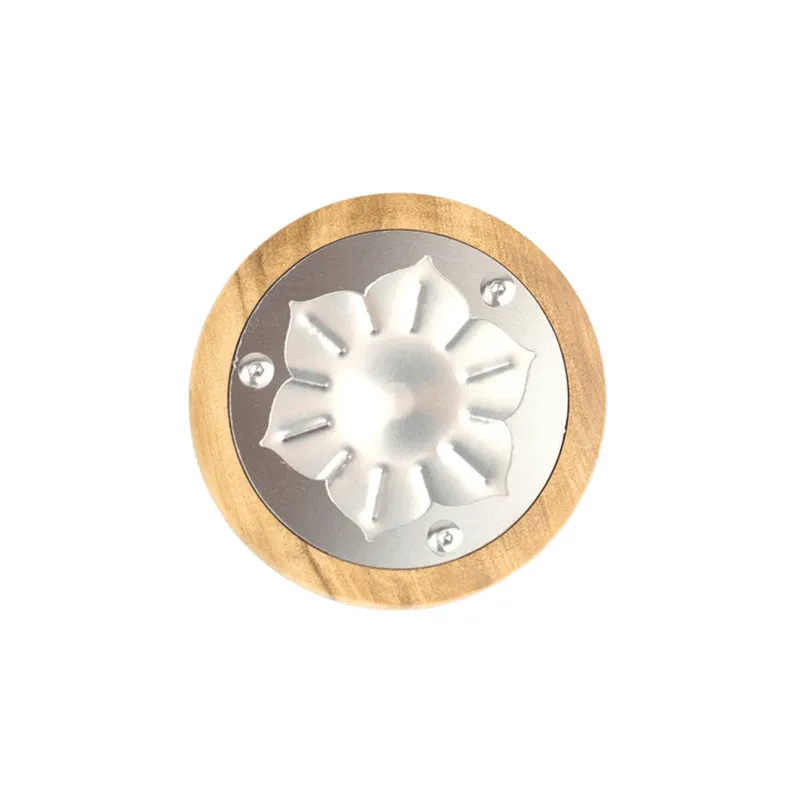 Inhale Lotus – Cap in legno di Ulivo