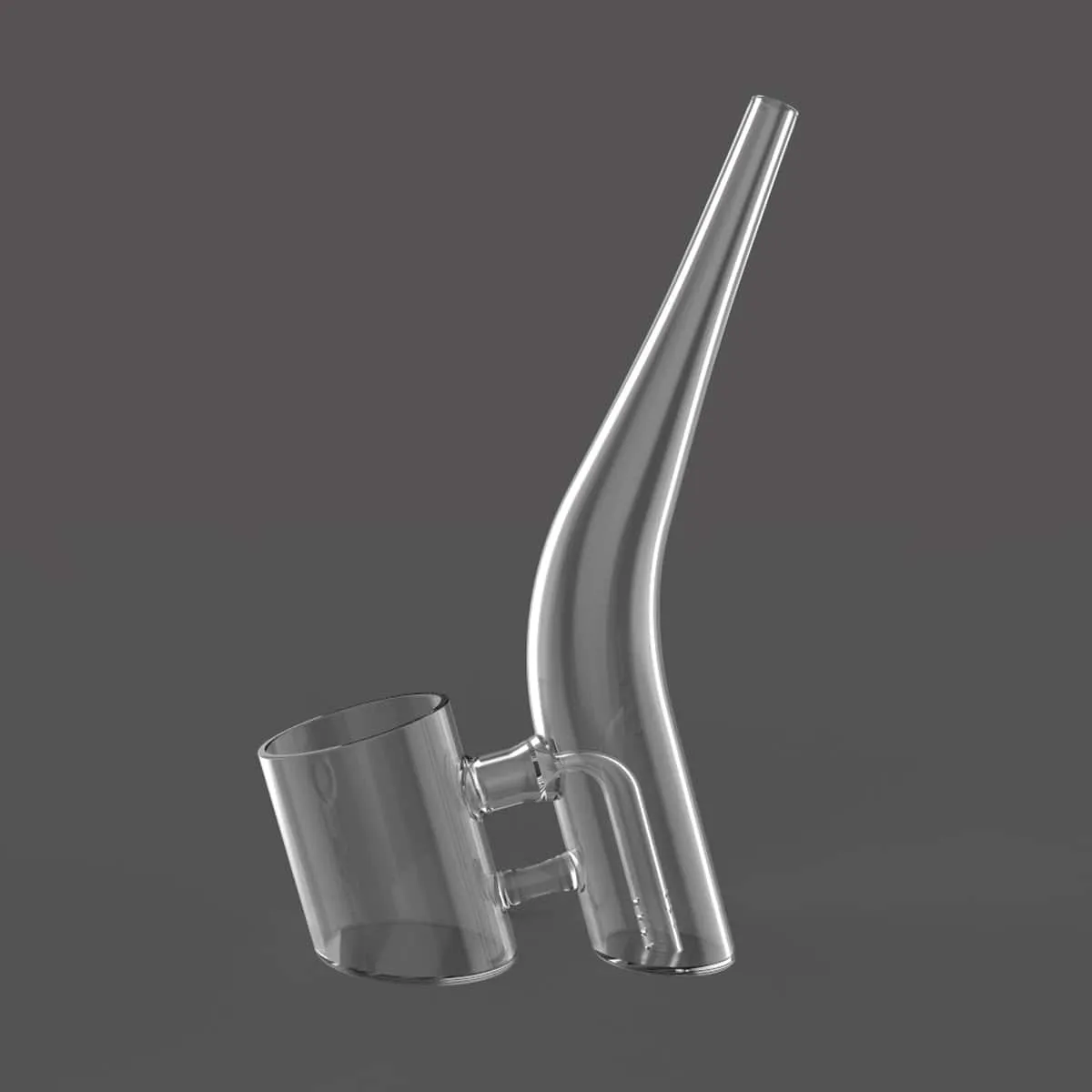 JCVAP Poby S Jazz Bubbler Glass Attachment Adaptable to Proxy Smart Dab Rig