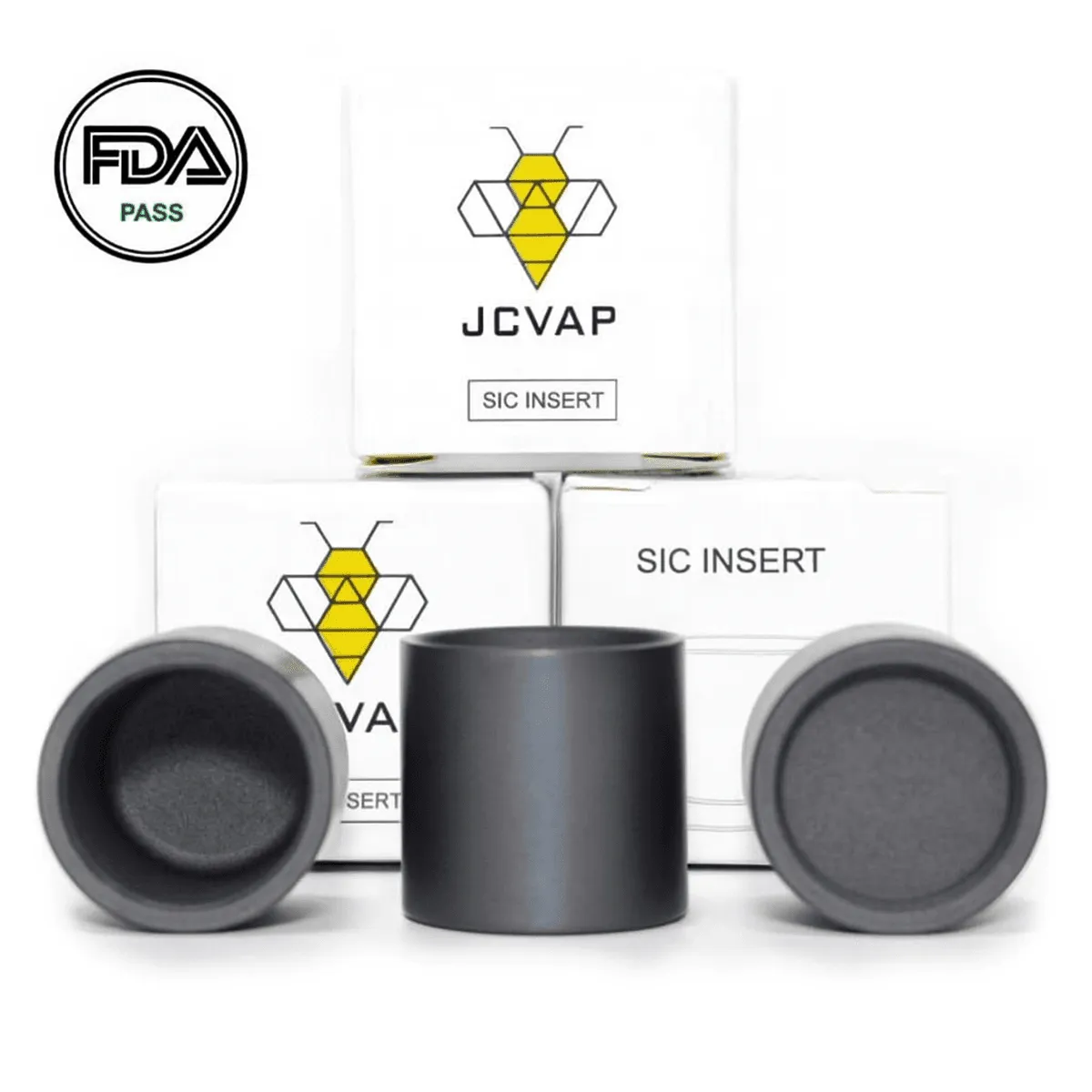 JCVAP SiC Insert (Silicone Carbide Insert) for puffco peak V1 V2 V3