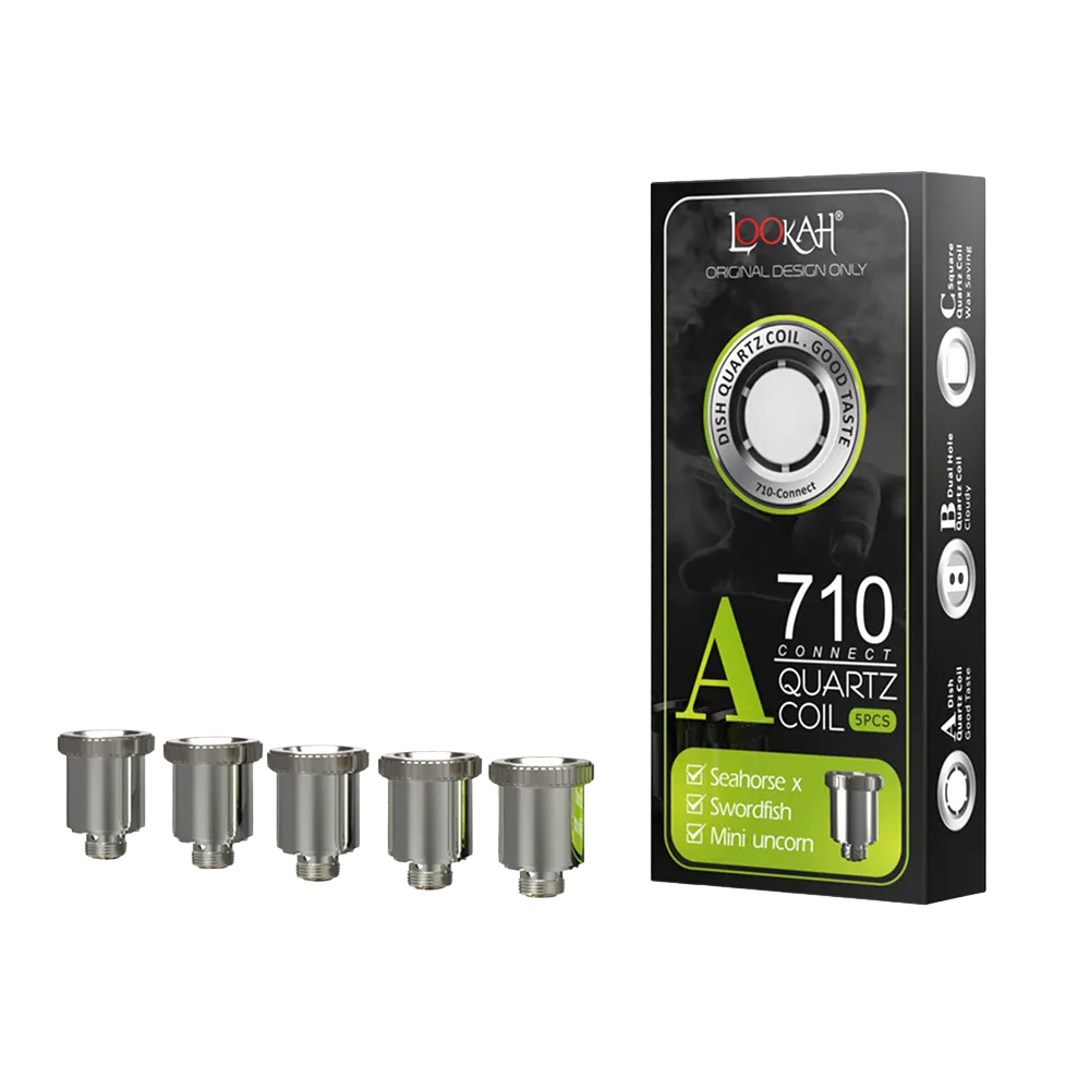Lookah Seahorse X 710 Connect Quartz Coil | Dish