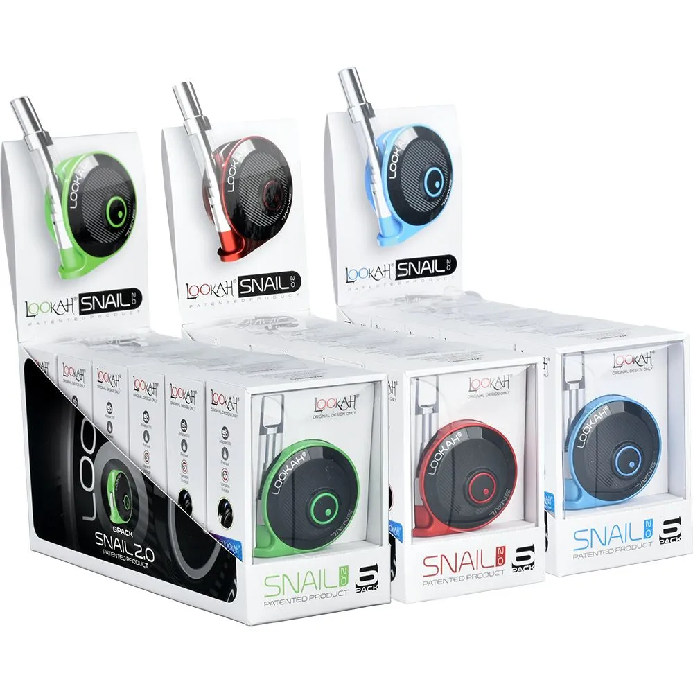 Lookah Snail 2.0 Variable Voltage 510 Vape Battery | 6pcs