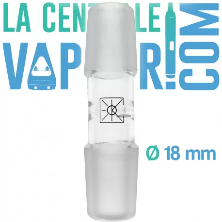 Male adapter 18 to 18 mm