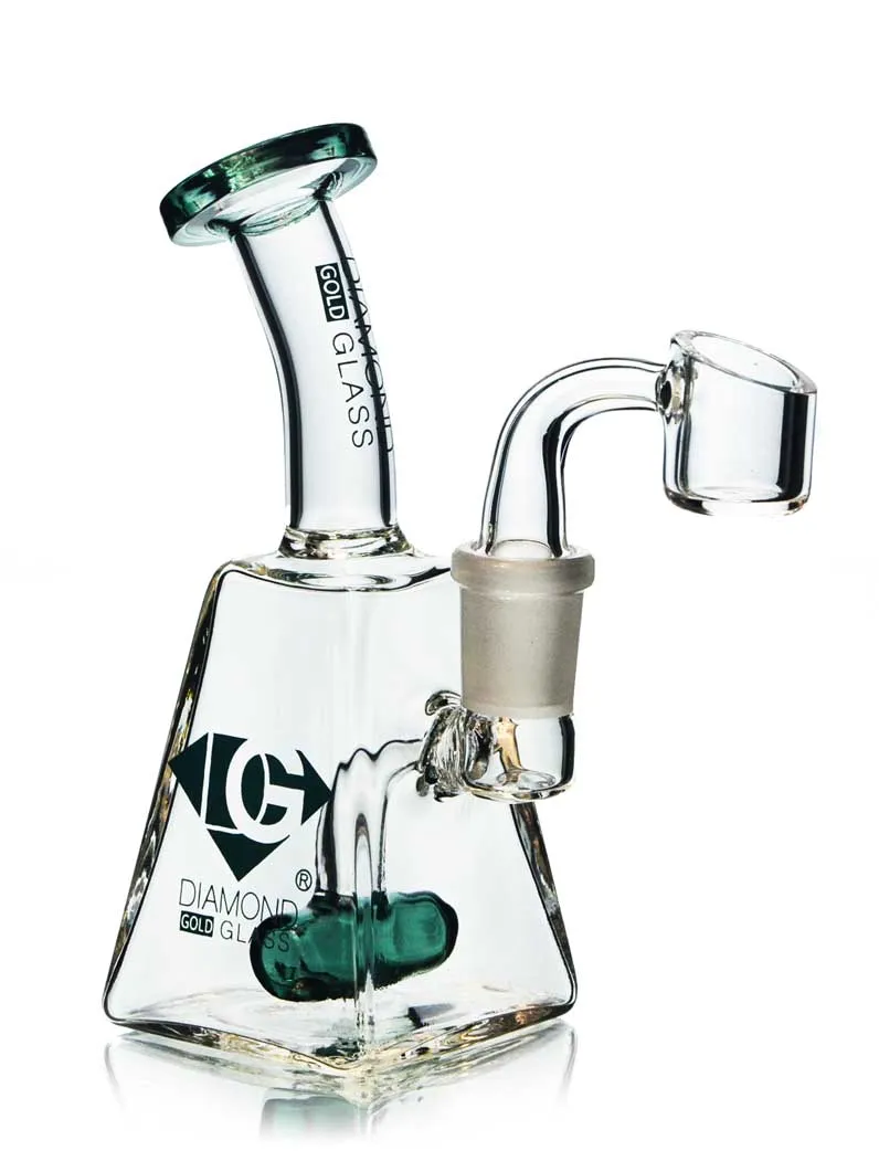 Micro Prism Dab Rig by Diamond Glass