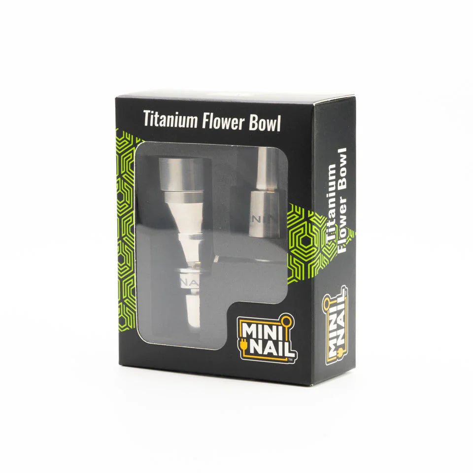 Mini Nail Titanium Flower Bowl