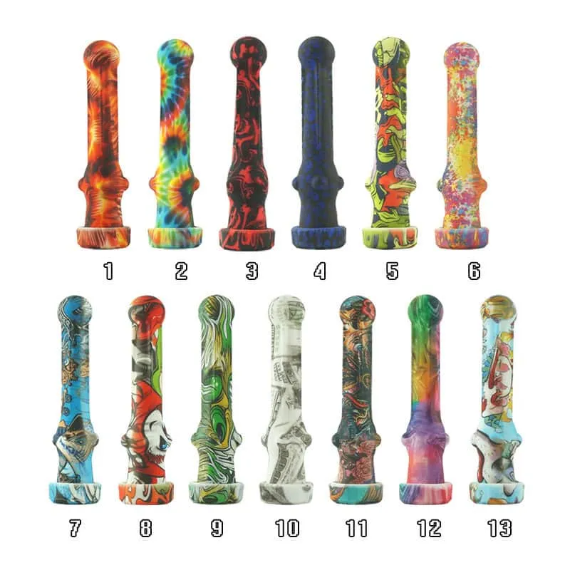 Mini Silicone Nectar Collector with 14mm Titanium tip