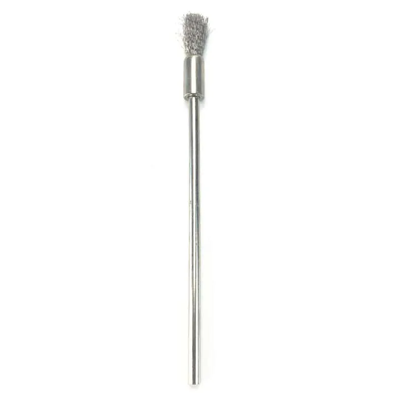 Mini Stainless Steel Cleaning Dab Wax Concentrate Brush Tool 100mm Length For Insert Quartz Banger 6pcs/pack