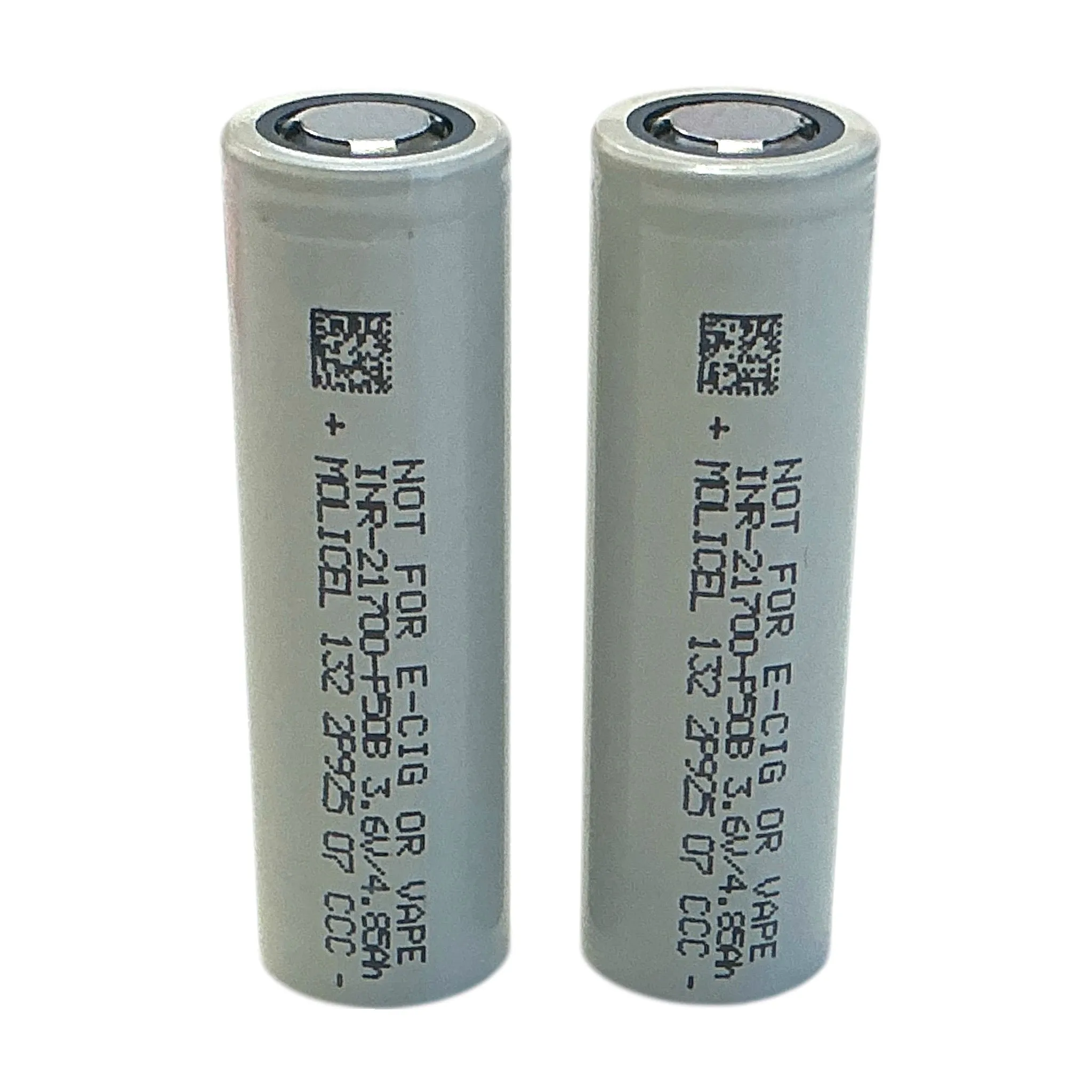 Molicel INR21700-P50B 5000mAh 50A LiIon Akku Zelle - Set mit 2 Stück