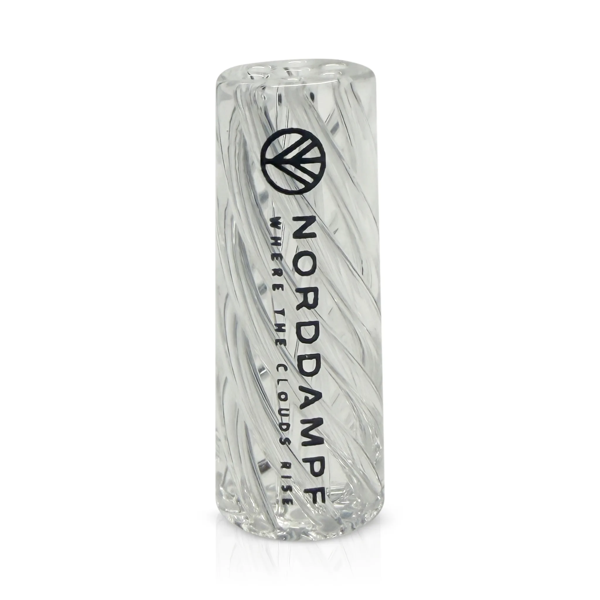 Norddampf Relict Glass Mouthpiece SpiralCore Clear 30mm