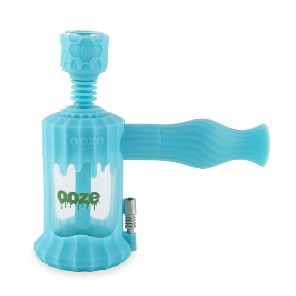 Ooze Clobb 4-in-1 Hybrid Silicone & Glass Water Pipe