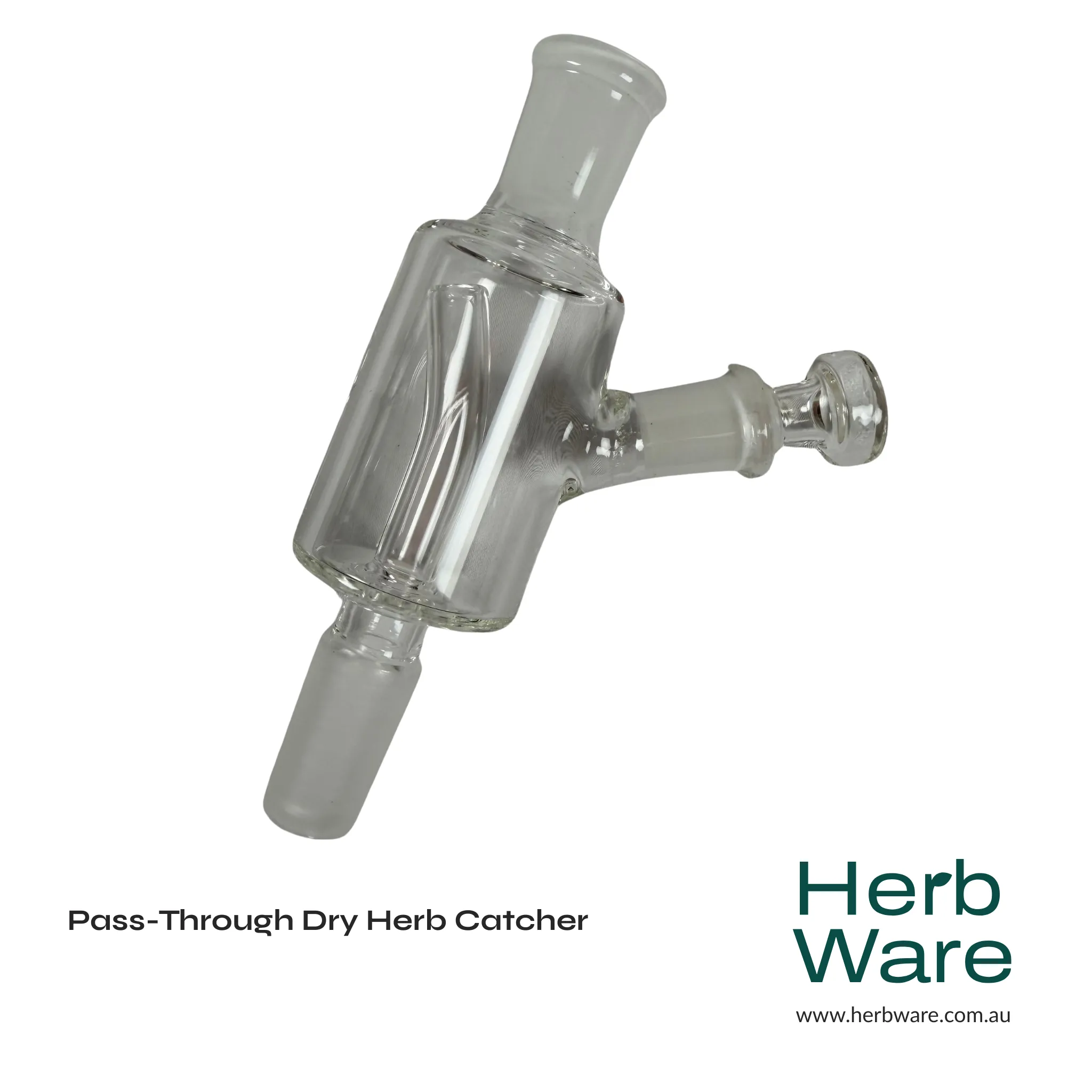 Pass-Through Glass Dry Herb Catcher 14mm