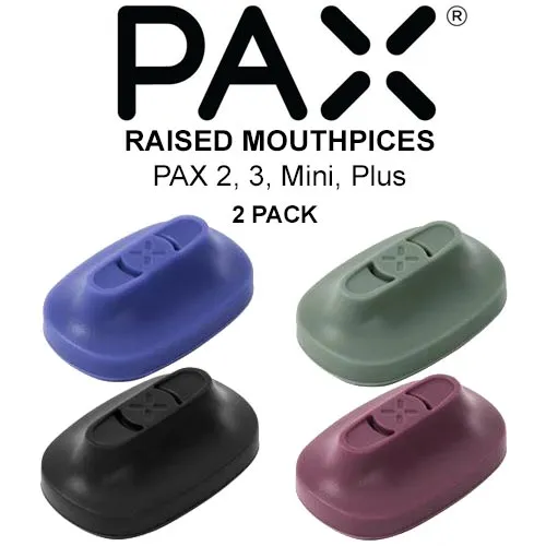 Pax Plus Colored Raised Mouthpiece Mod 2-Pack NZ