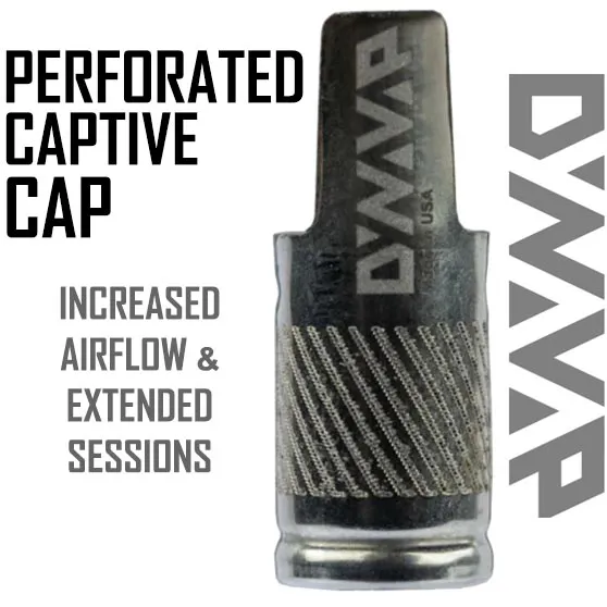 Perforated Captive Cap for DynaVap VapCap Pen NZ