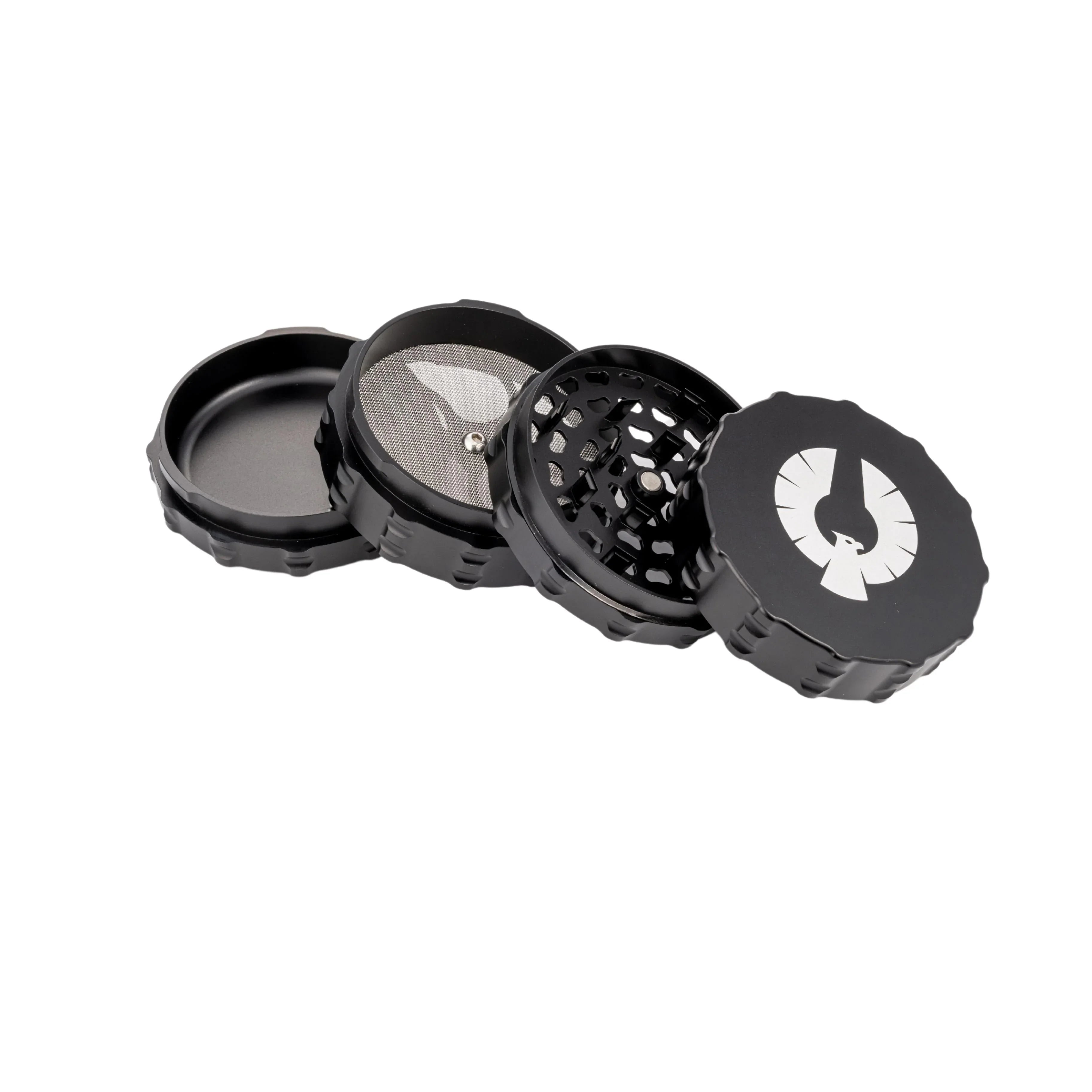 Phoenician Large 4 Piece Flat Top Herb Grinder