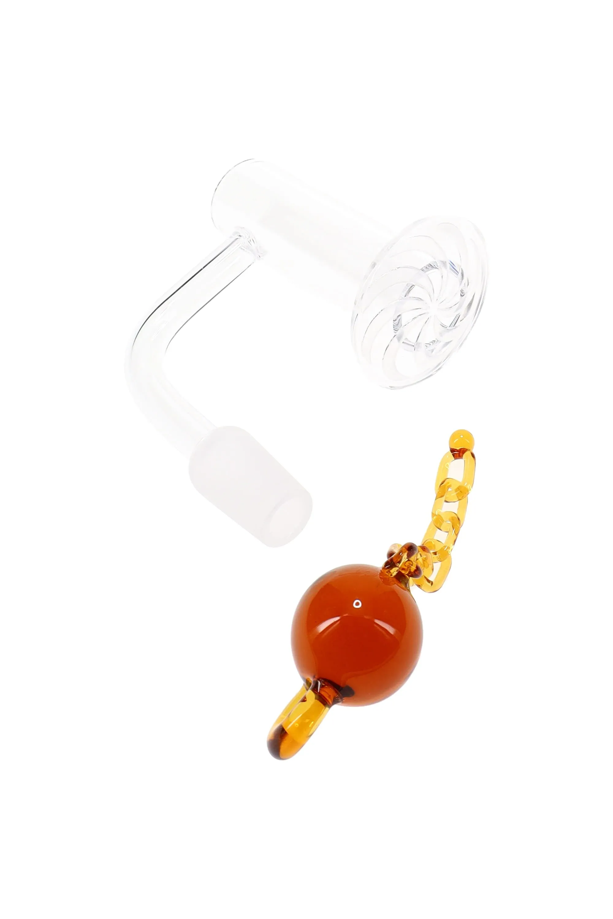 Primate Glass 14.5 mm Terp Slurper Banger Set (Ball & Chain)