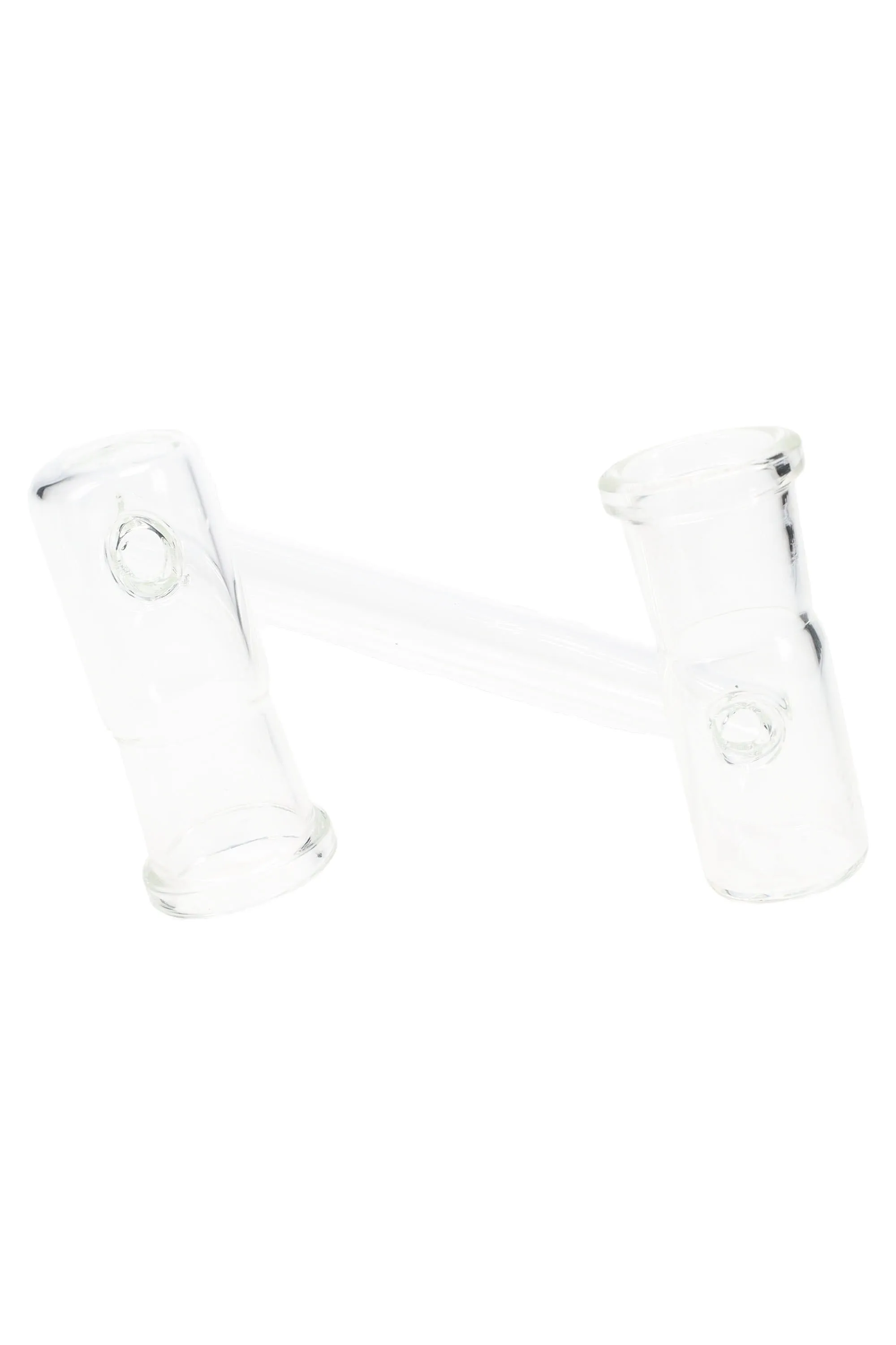 Primate Glass 18.8 mm Female to Female Drop-Down Sidecar Adapter