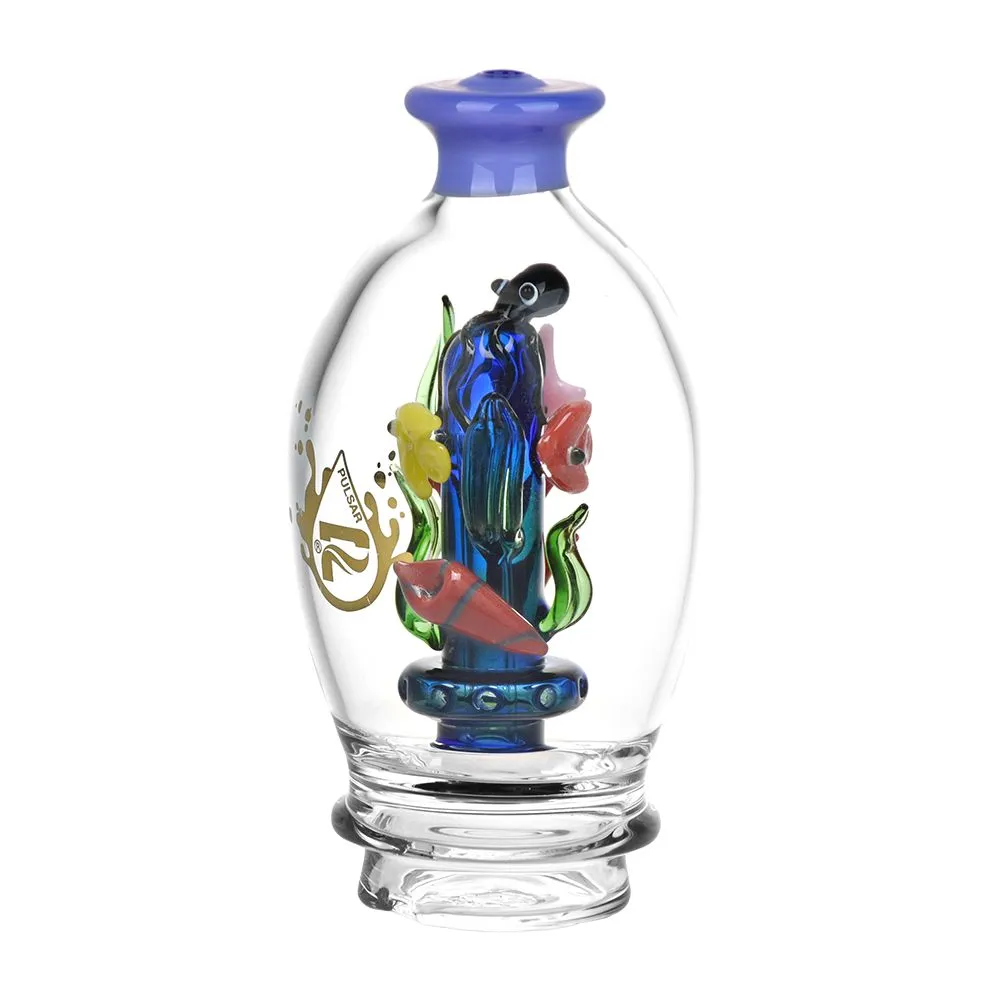 Pulsar Coral Reef Bubbler Attachment for Puffco Peak / Peak Pro 5 Inch