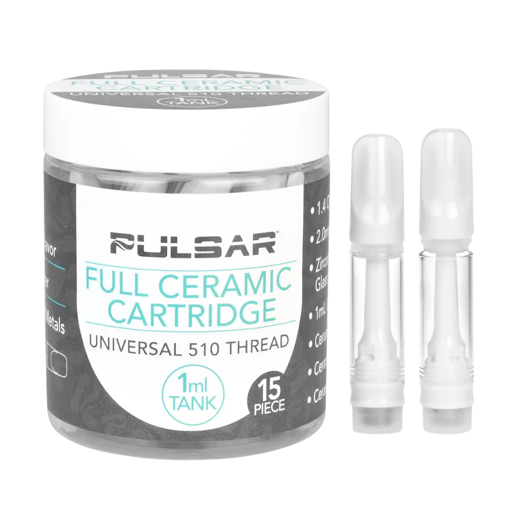Pulsar Full Ceramic Oil Cartridge Tanks