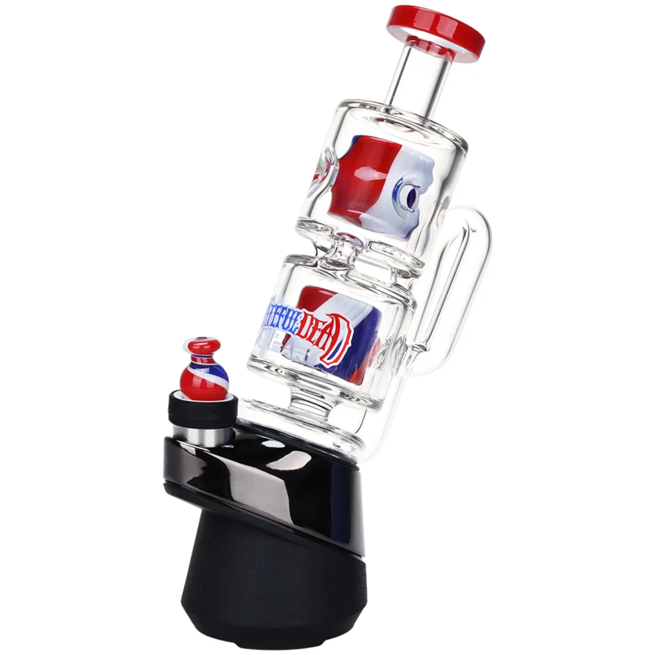 Grateful Dead x Pulsar Stealied Out Glass Attachment for Puffco Peak & Peak Pro