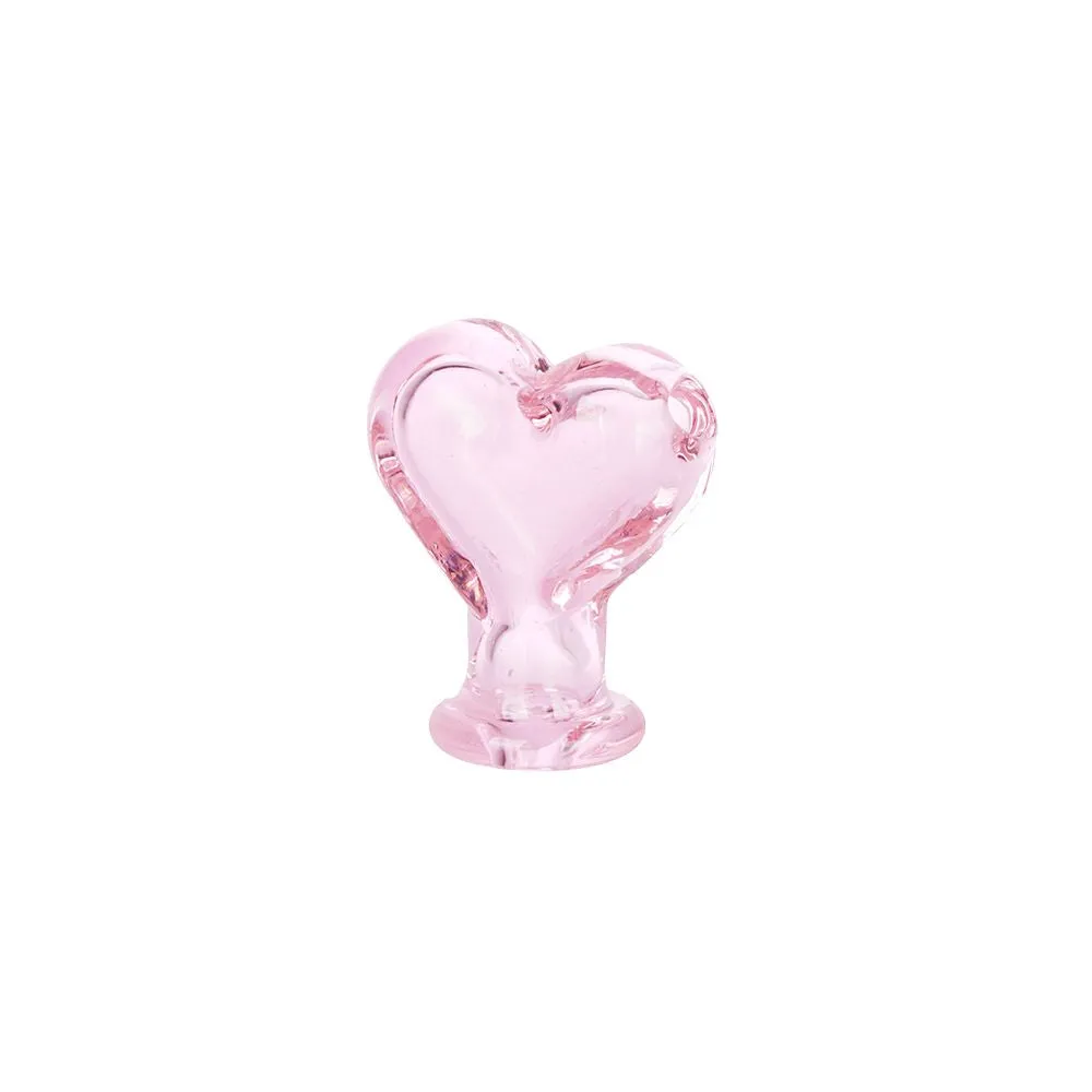 Pulsar Heart Glass Mouthpiece Attachment for Puffco Pivot