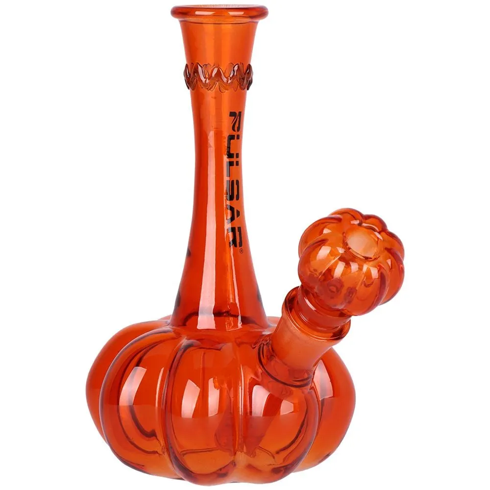 Pulsar Pumpkin Glass Water Pipe
