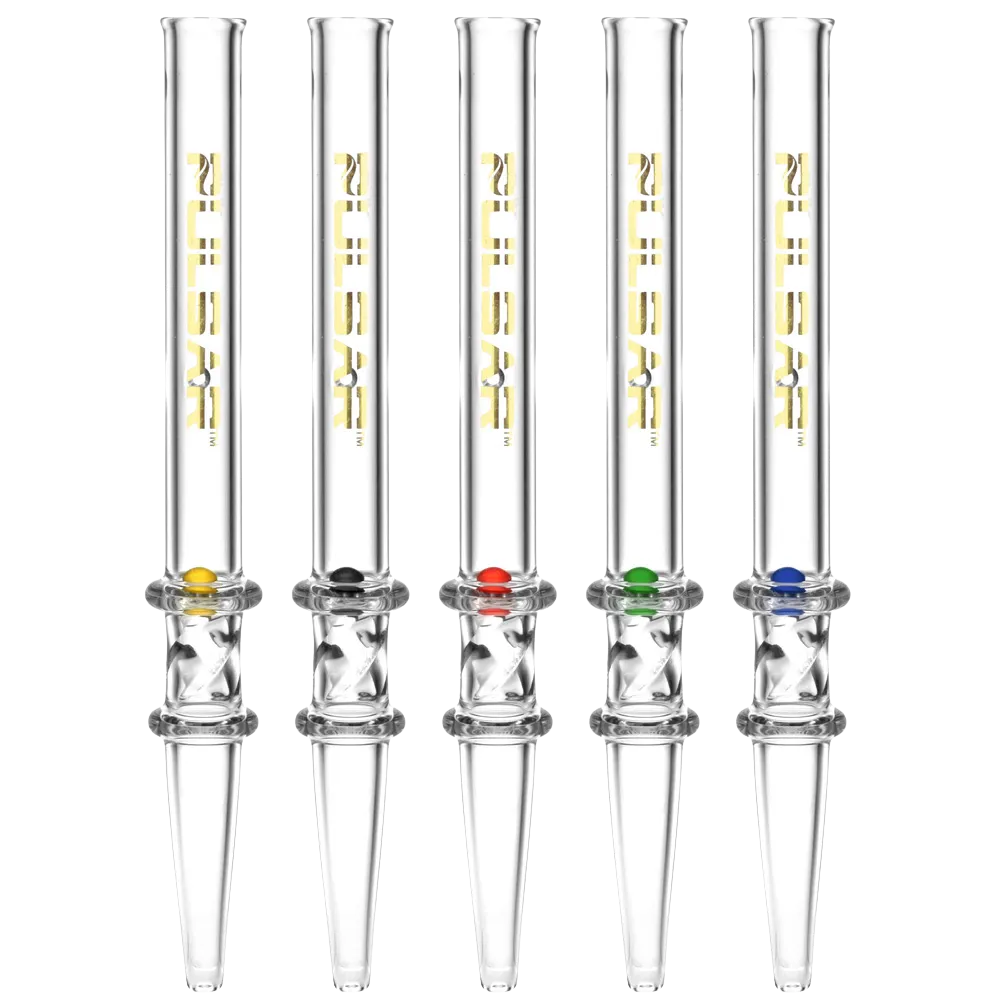 Pulsar Spin Pearl Quartz Dab Straw