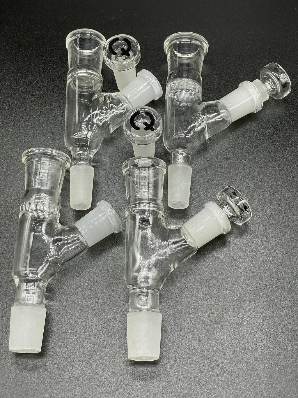 QaromaShop Passthrough Glass Bowl Adapter