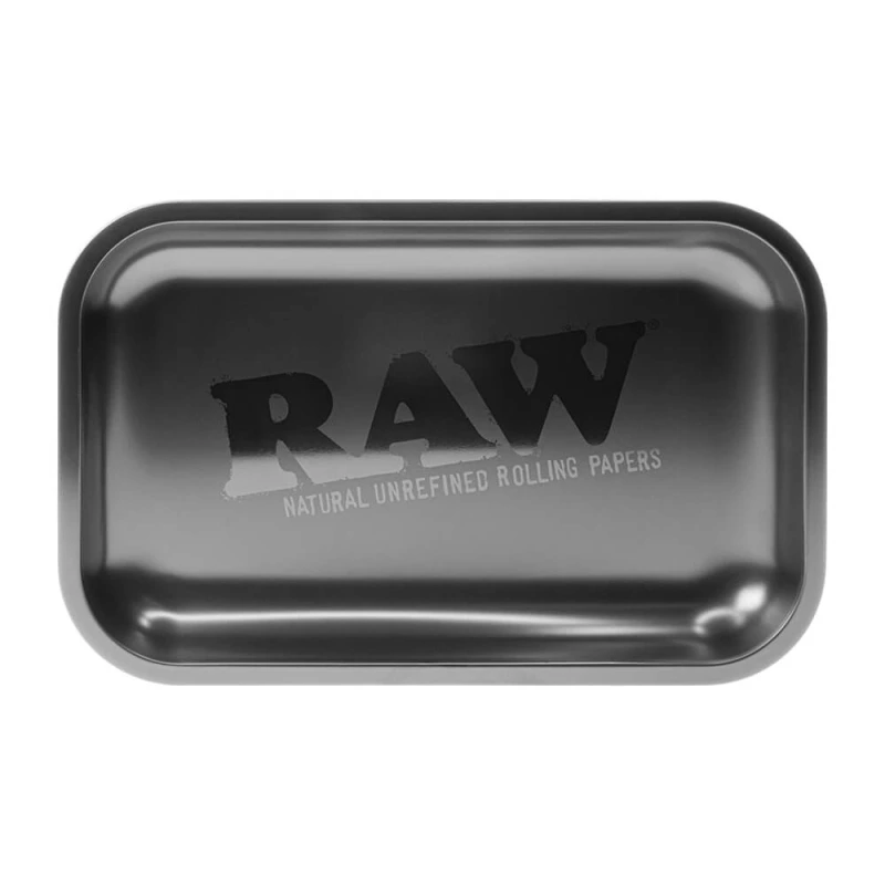 RAW All Black Medium Drehtablett made of Metall