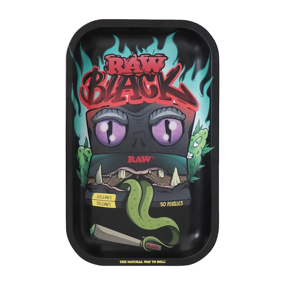 RAW Black Monster Drehtablett Mittel