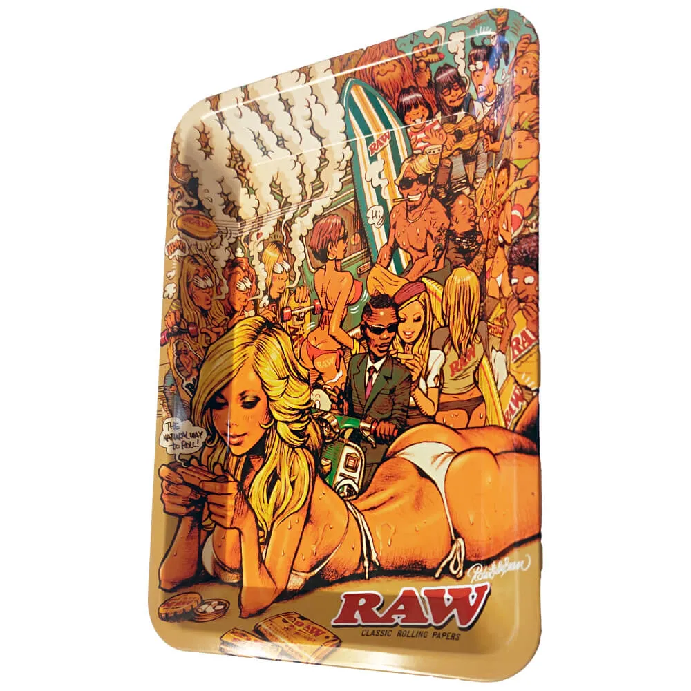 RAW x RJB Sommer-Rolltablett made of Metall