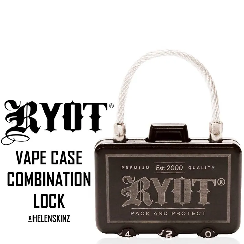 RYOT Vape Case Combo Lock NZ
