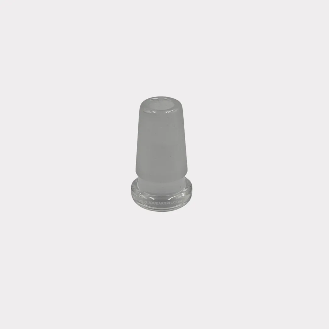 Sandblasted Adapter 10mm female to 14mm male