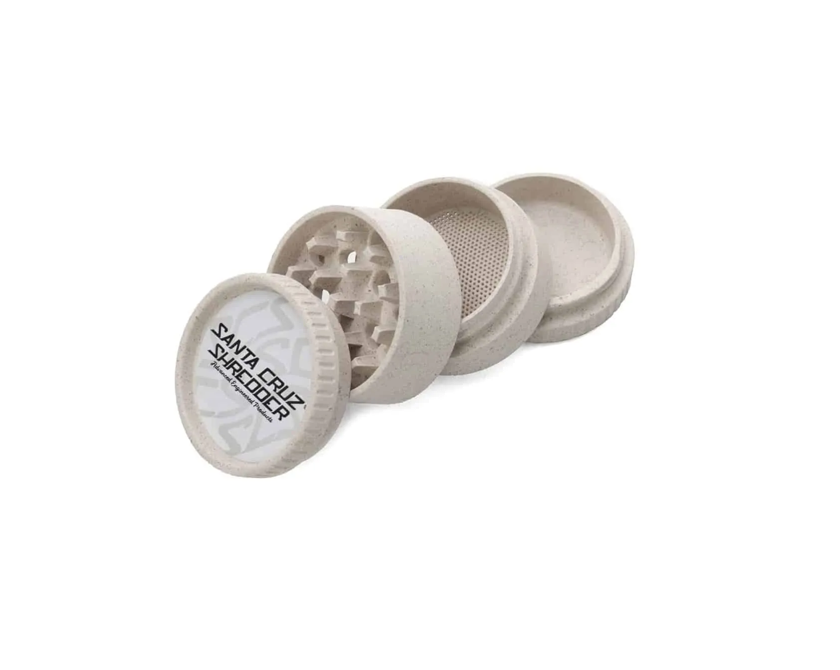 Santa Cruz Shredder – 4-Piece hemp Grinder