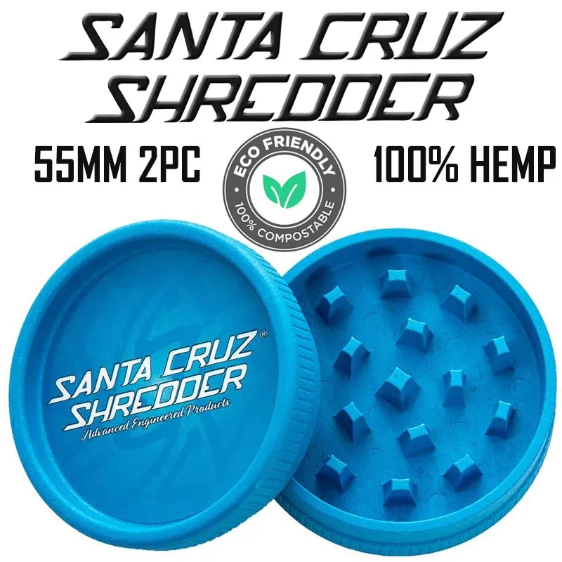 Santa Cruz Shredder All Hemp 2PC Medium 55mm Herb Grinder