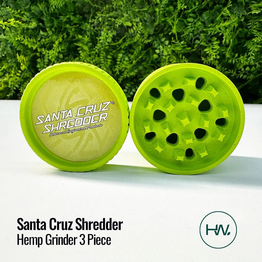 Santa Cruz Shredder Hemp Grinder 3 Piece