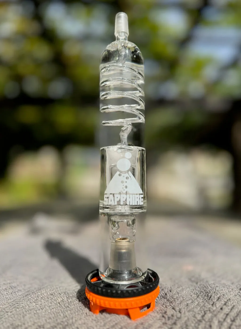Sapphire Volcano Bubbler