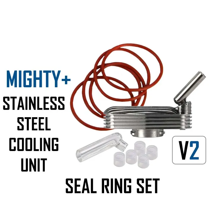 Seal Ring Set for SS Cooling Unit - Mighty+ Vape NZ