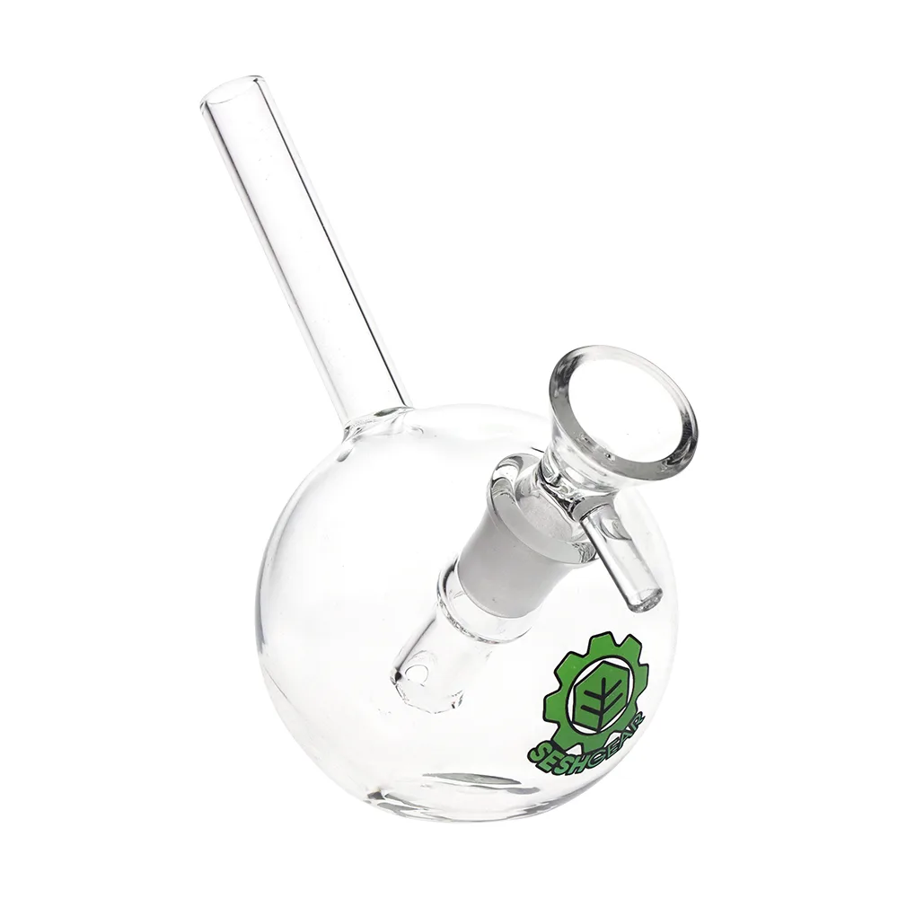 SeshGear Round Ball Glass Mini Bubbler 4.5"