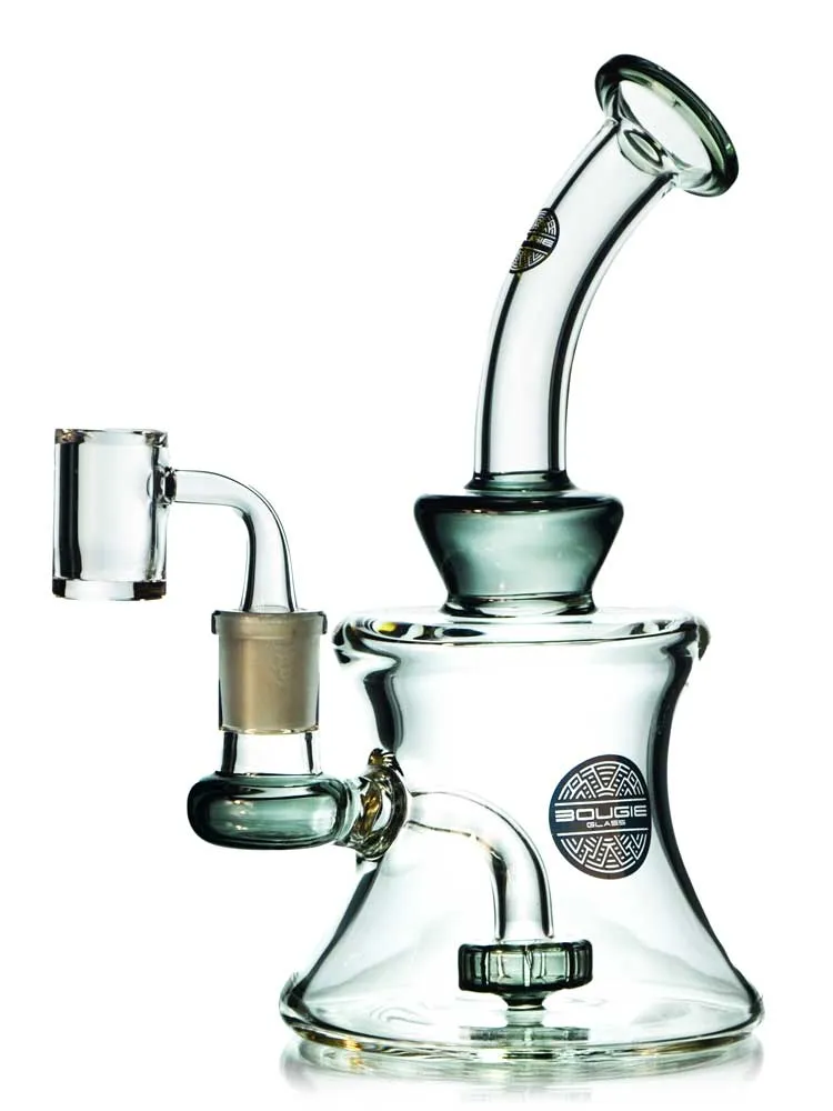 Showerhead Dab Rig by Bougie Glass