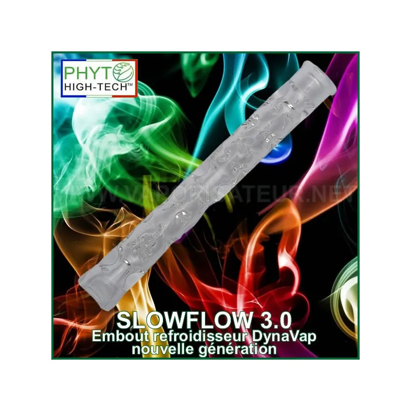 SlowFlow 3.0 Twister Glass Cooling Stem for DynaVap