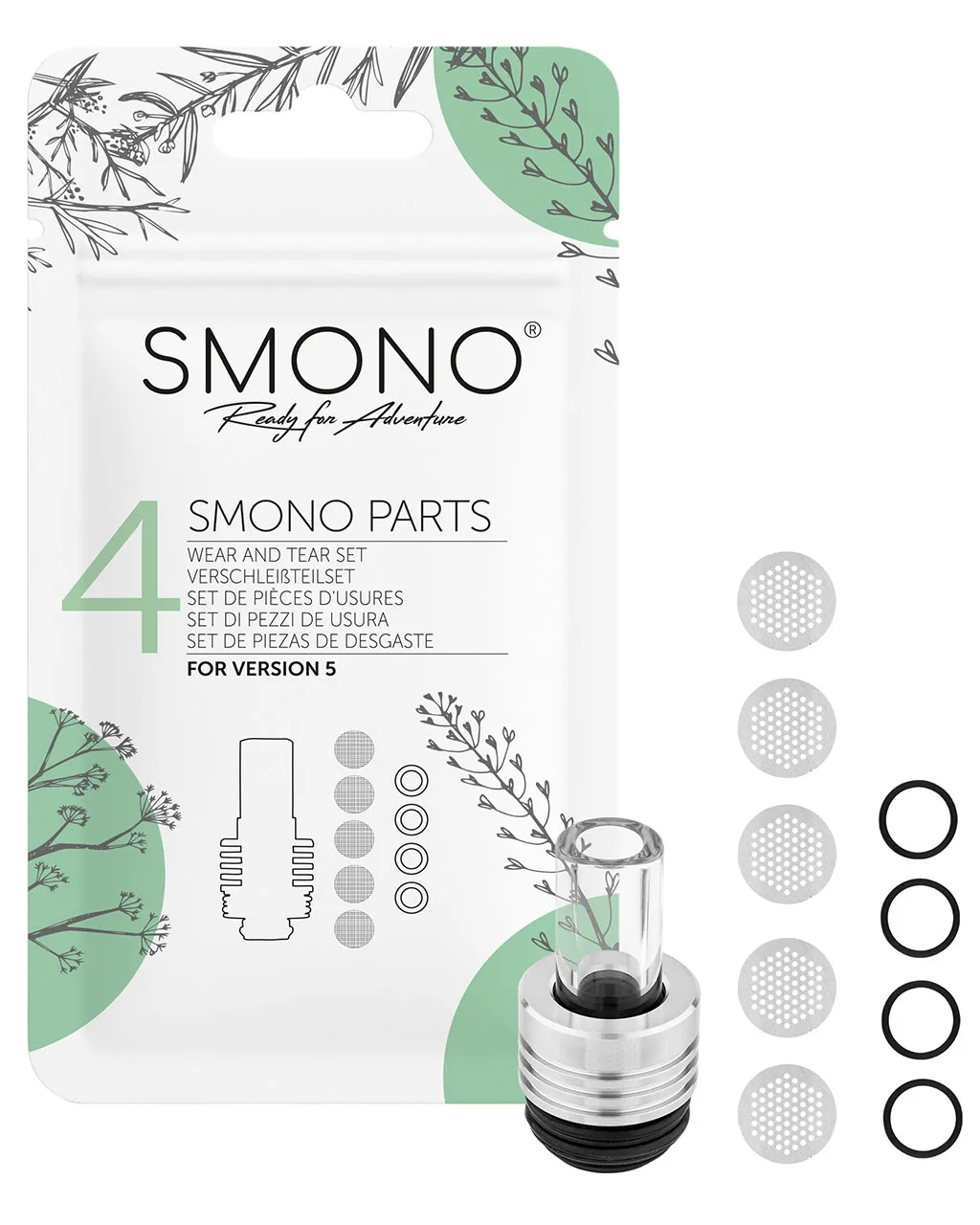 Smono 4 V5 Verschleißteileset
