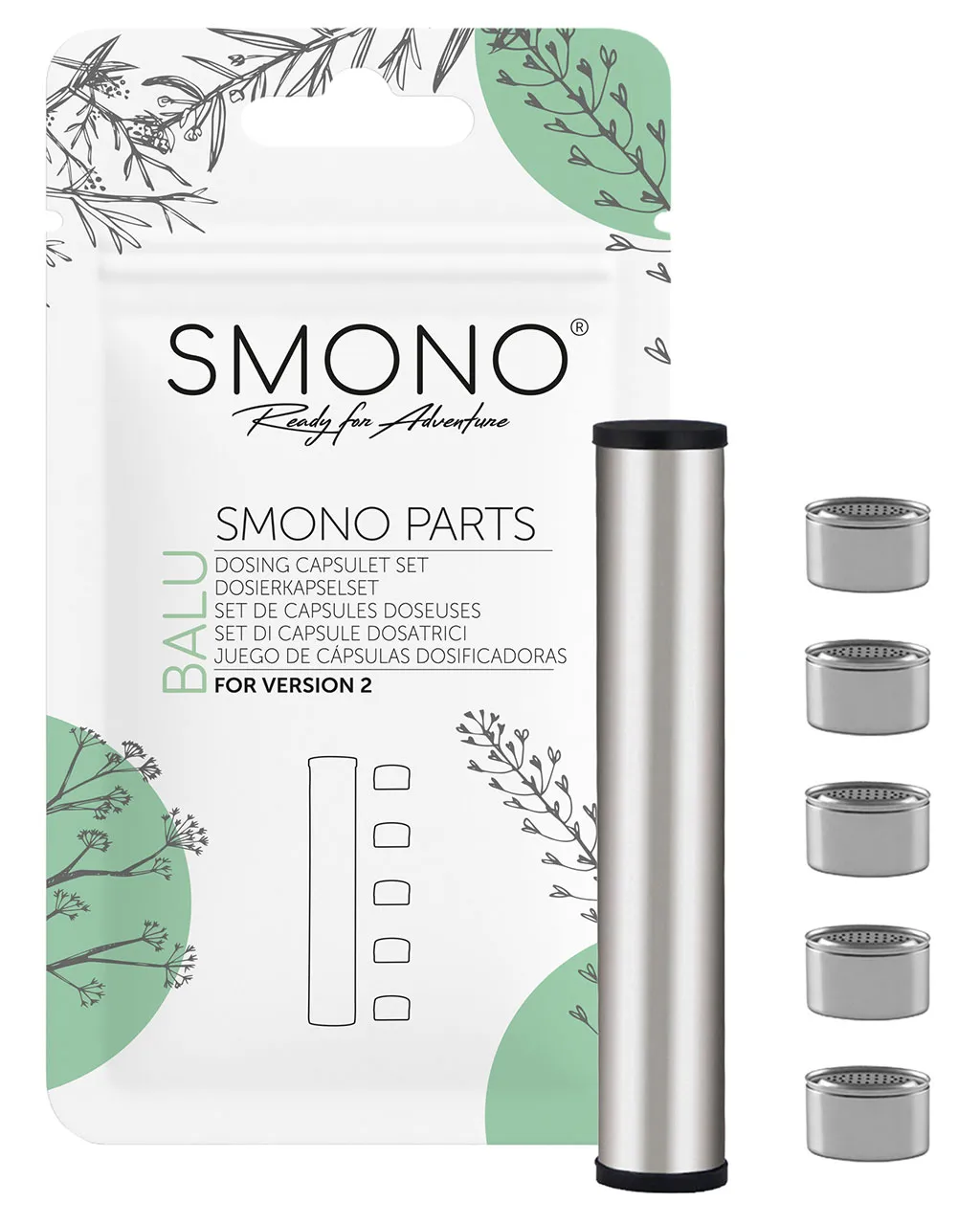 SMONO Balu V2 | Dosing Capsuleset