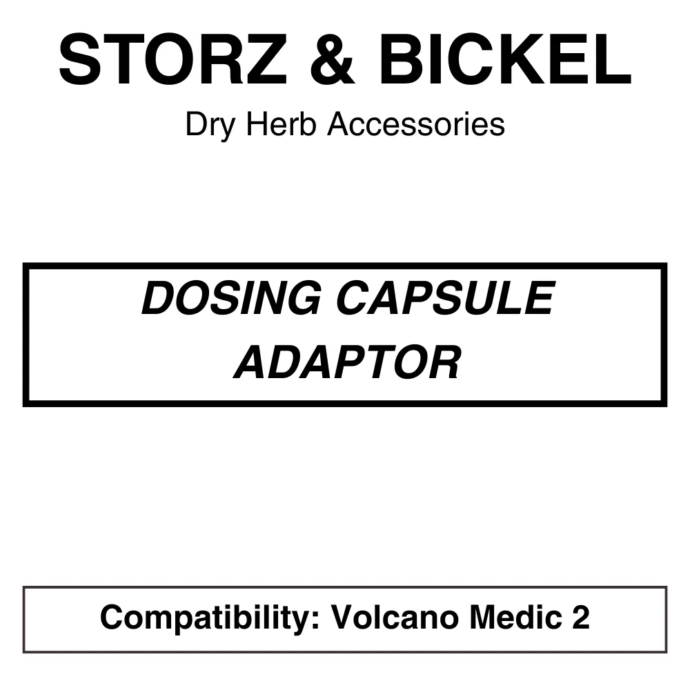 Storz & Bickel Dosing Capsule Adaptor (Volcano Medic 2)