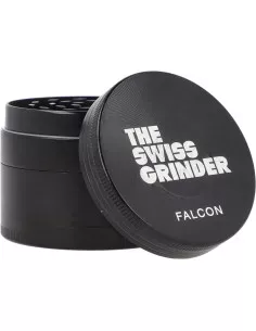 SWISS Grinder Falcon Młynek do suszu 4 cz. Premium śr. 55 mm
