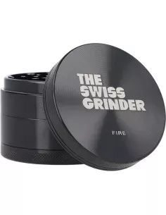 SWISS Grinder Fire Młynek do suszu 4 cz. Premium śr. 60 mm
