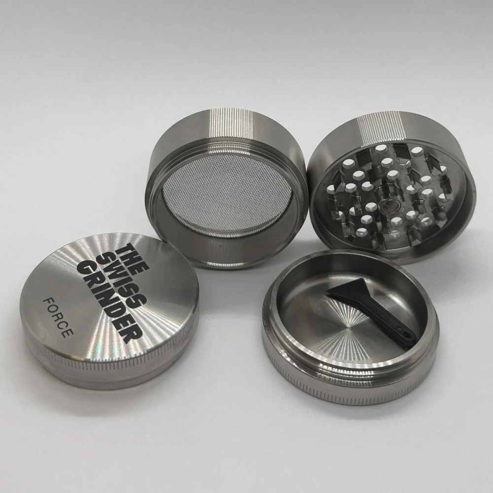 Swiss Grinder Force – Premium Stainless Steel Grinder